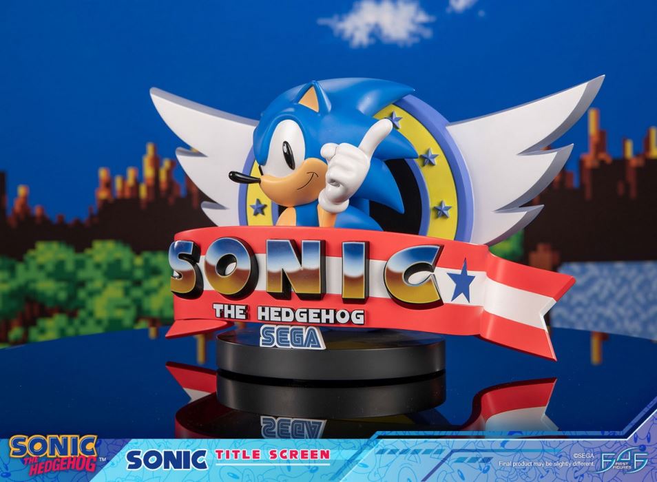 SONIC THE HEDGEHOG - SONIC TITLE SCREEN