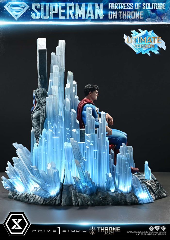 Superman Fortress of Solitude on Throne (Design by Gabriele Dell'Otto) Ultimate Version