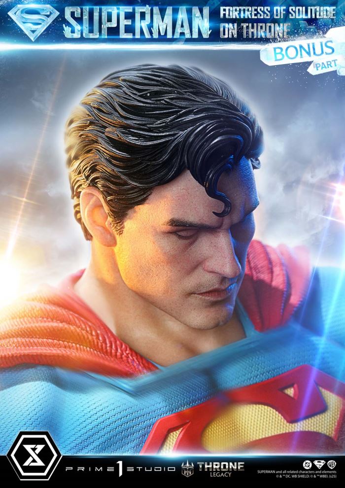 Superman Fortress of Solitude on Throne (Design by Gabriele Dell'Otto) Ultimate Version