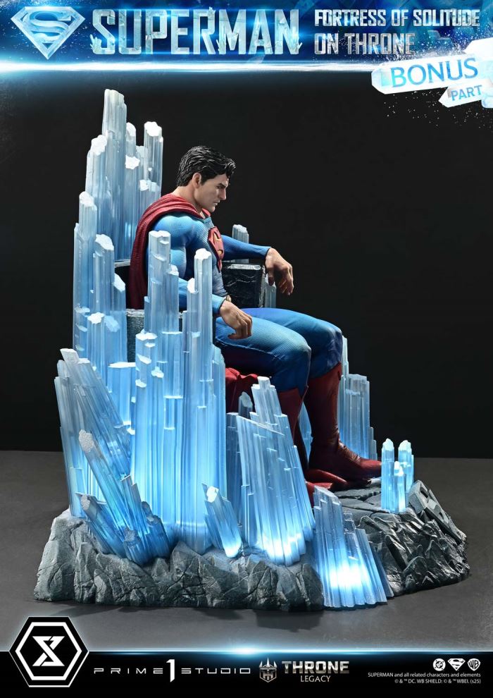 Superman Fortress of Solitude on Throne (Design by Gabriele Dell'Otto) Ultimate Version
