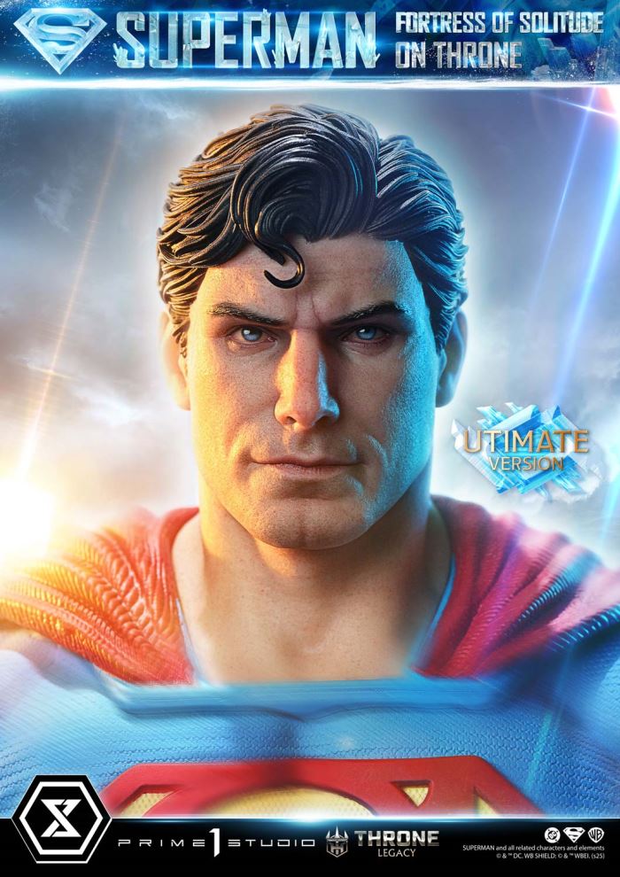 Superman Fortress of Solitude on Throne (Design by Gabriele Dell'Otto) Ultimate Version