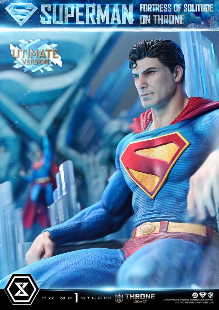 Superman Fortress of Solitude on Throne (Design by Gabriele Dell'Otto) Ultimate Version