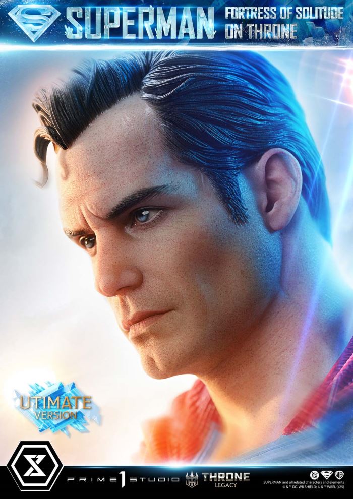Superman Fortress of Solitude on Throne (Design by Gabriele Dell'Otto) Ultimate Version