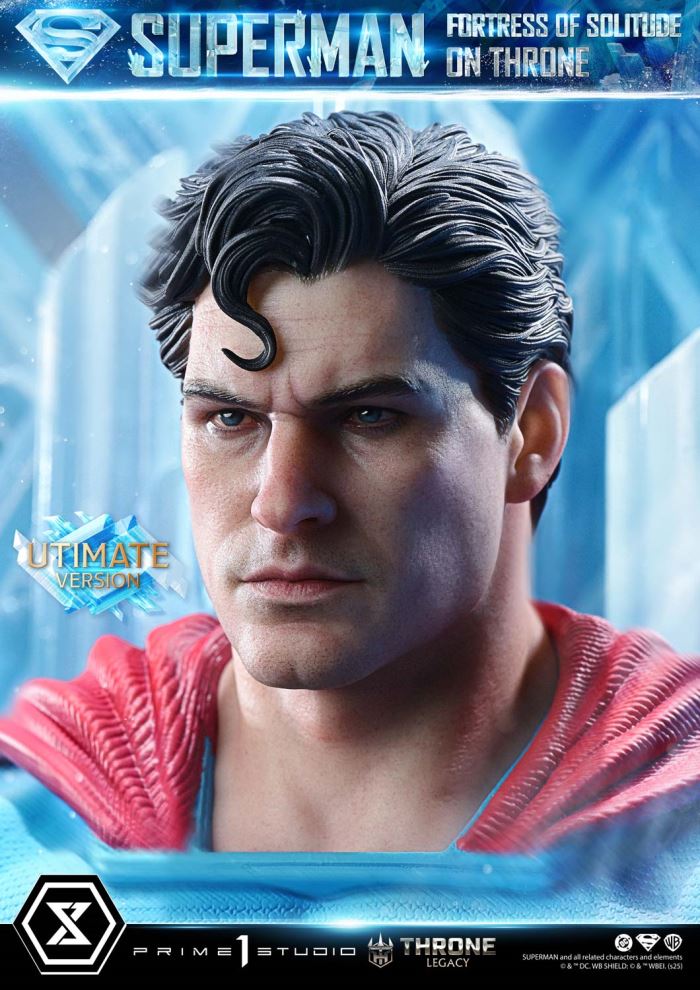 Superman Fortress of Solitude on Throne (Design by Gabriele Dell'Otto) Ultimate Version