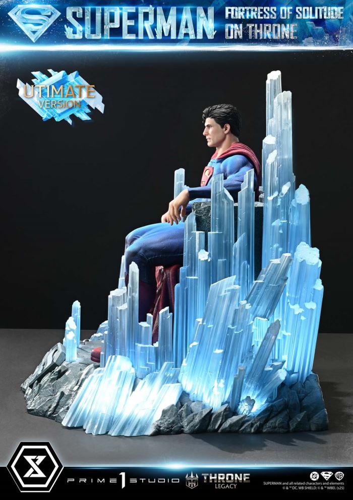 Superman Fortress of Solitude on Throne (Design by Gabriele Dell'Otto) Ultimate Version