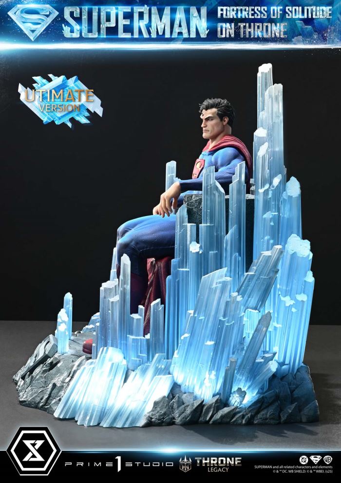 Superman Fortress of Solitude on Throne (Design by Gabriele Dell'Otto) Ultimate Version
