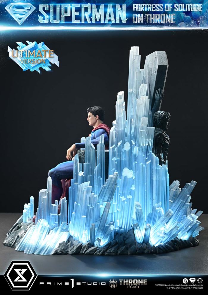 Superman Fortress of Solitude on Throne (Design by Gabriele Dell'Otto) Ultimate Version