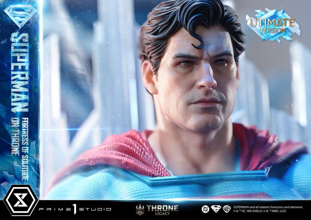 Superman Fortress of Solitude on Throne (Design by Gabriele Dell'Otto) Ultimate Version
