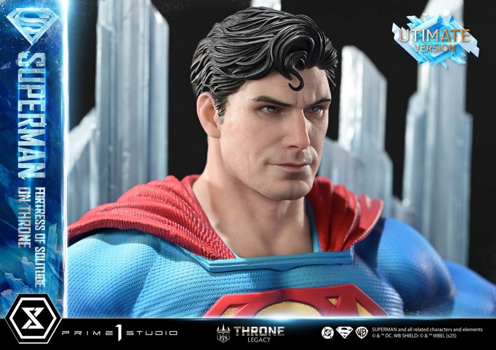 Superman Fortress of Solitude on Throne (Design by Gabriele Dell'Otto) Ultimate Version