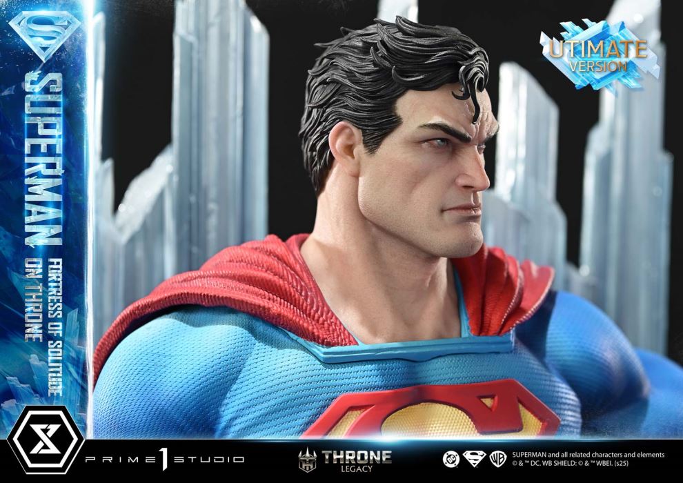 Superman Fortress of Solitude on Throne (Design by Gabriele Dell'Otto) Ultimate Version