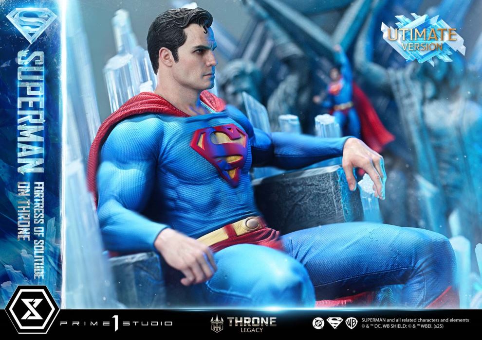 Superman Fortress of Solitude on Throne (Design by Gabriele Dell'Otto) Ultimate Version