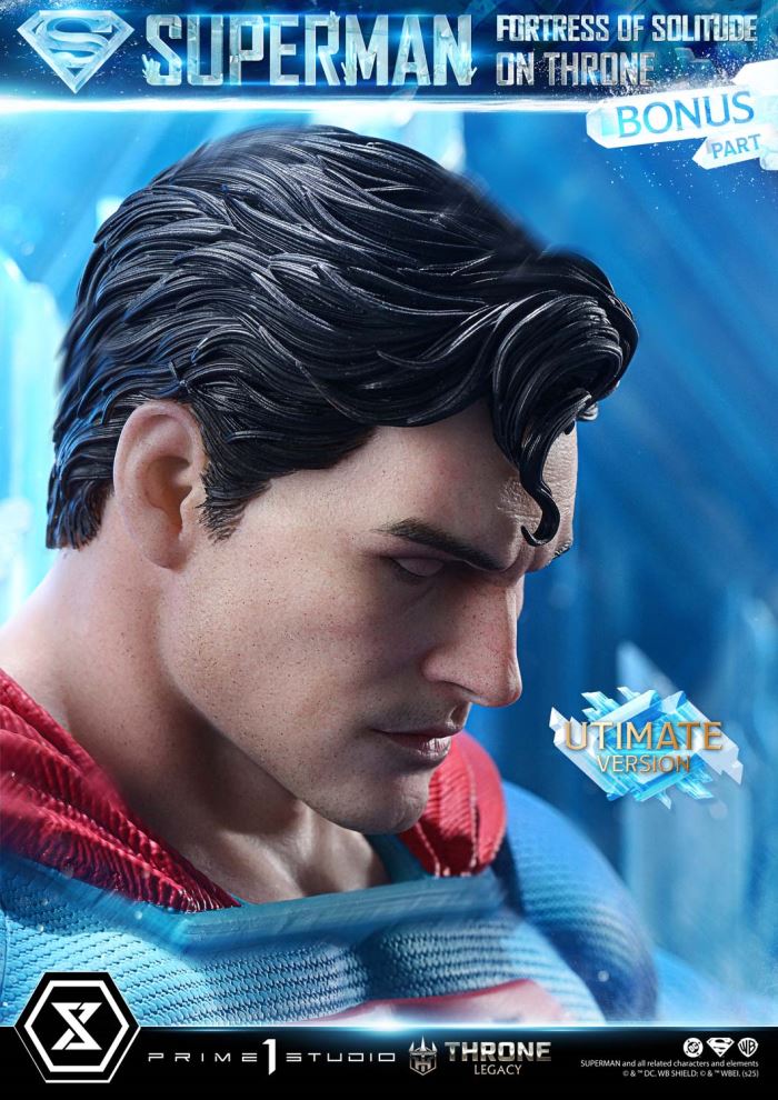 Superman Fortress of Solitude on Throne (Design by Gabriele Dell'Otto) Ultimate Version