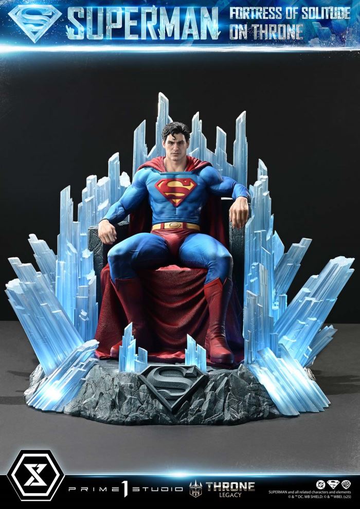 Superman Fortress of Solitude on Throne (Design by Gabriele Dell'Otto) Ultimate Version