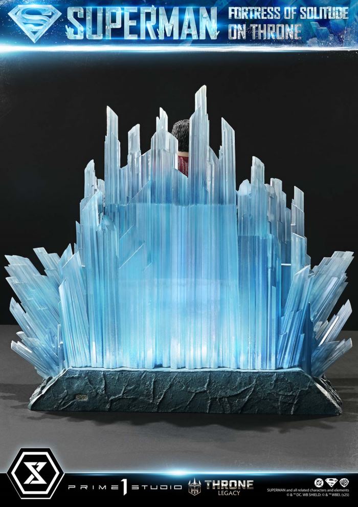 Superman Fortress of Solitude on Throne (Design by Gabriele Dell'Otto) Ultimate Version