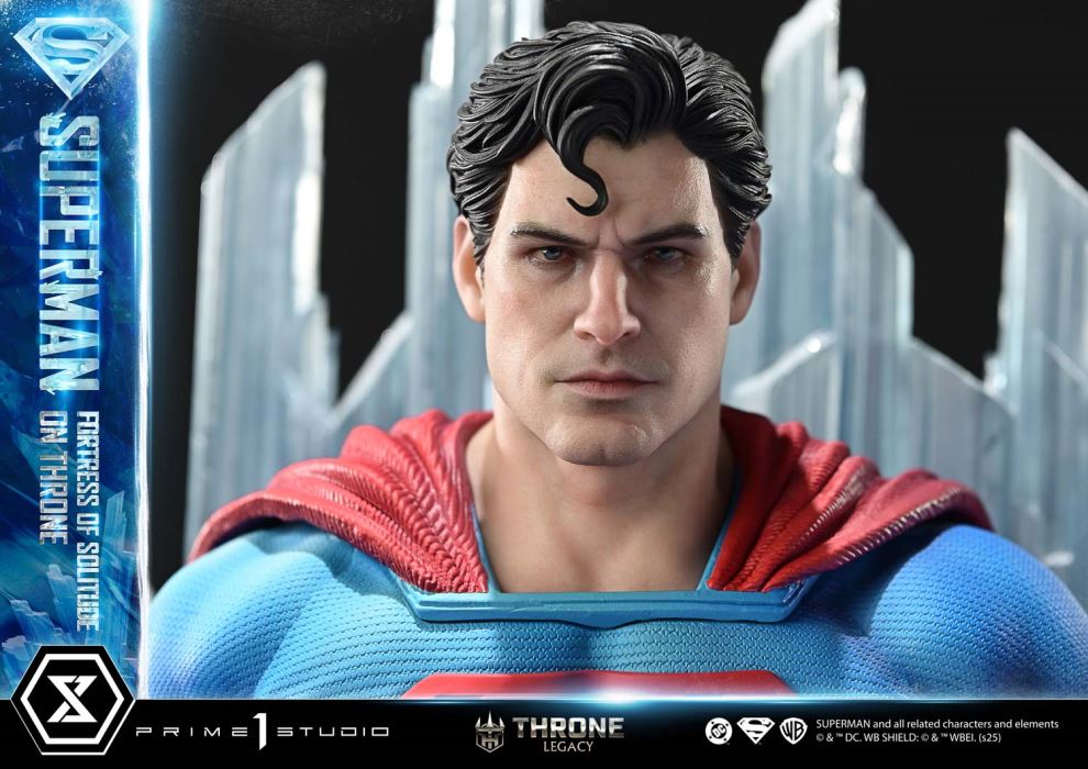 Superman Fortress of Solitude on Throne (Design by Gabriele Dell'Otto) Ultimate Version