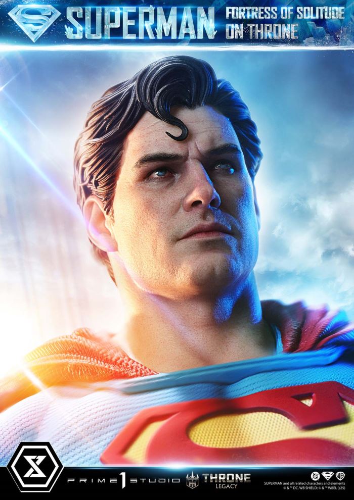 Superman Fortress of Solitude on Throne (Design by Gabriele Dell'Otto) Ultimate Version