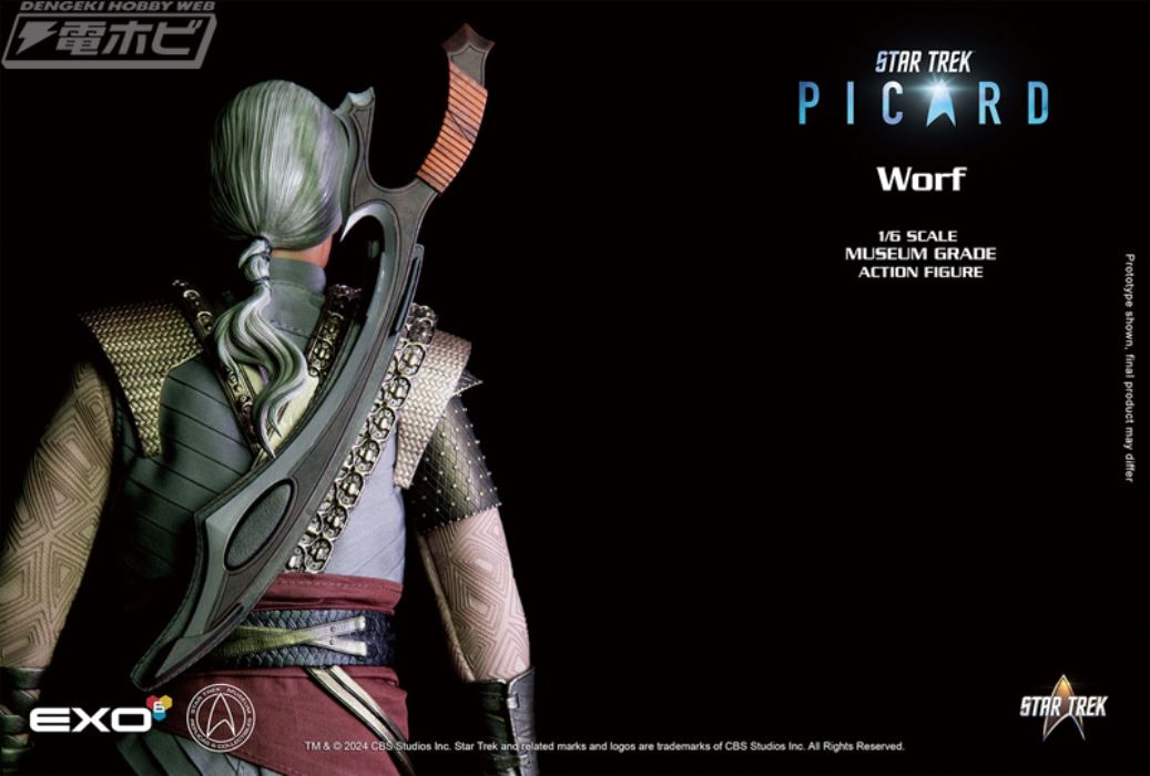 Hyper-Realistic Action Figure Star Trek: Picard Colonel Worf 1/6