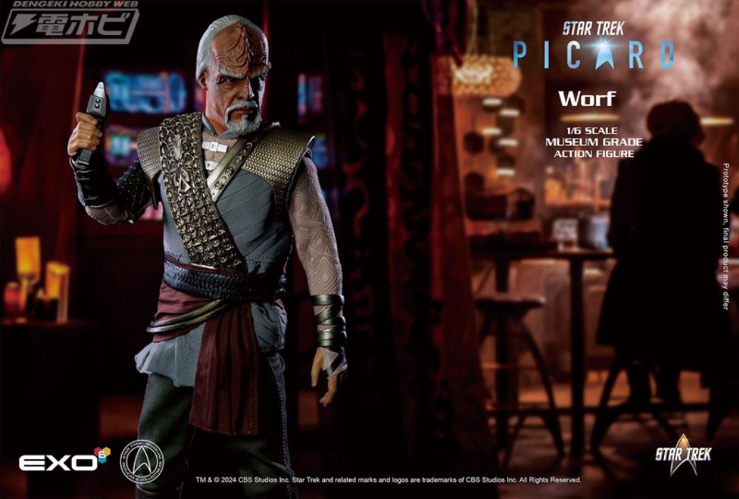 Hyper-Realistic Action Figure Star Trek: Picard Colonel Worf 1/6
