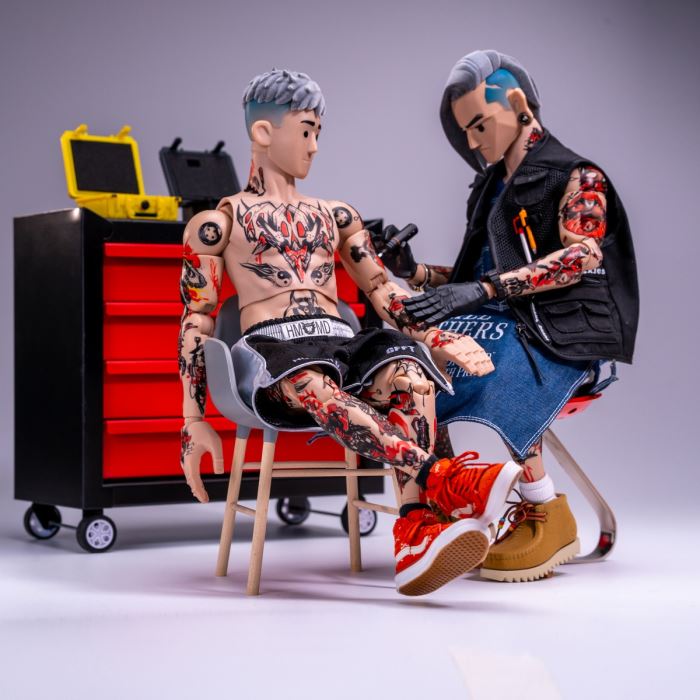 Doll Tattoo Artist 1/6