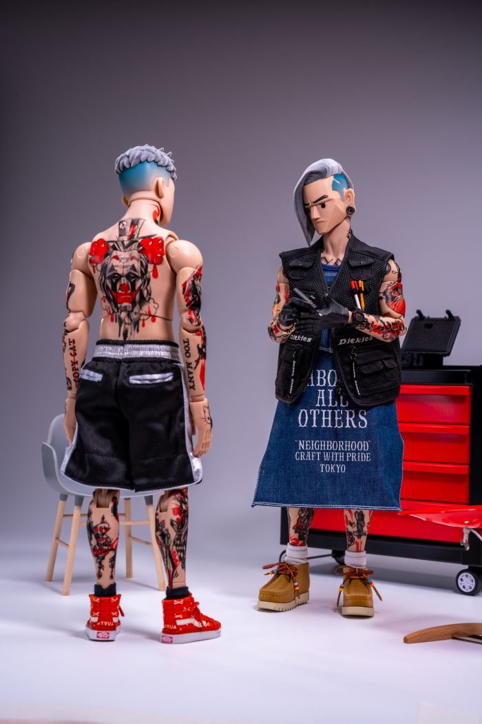 Doll Tattoo Artist 1/6