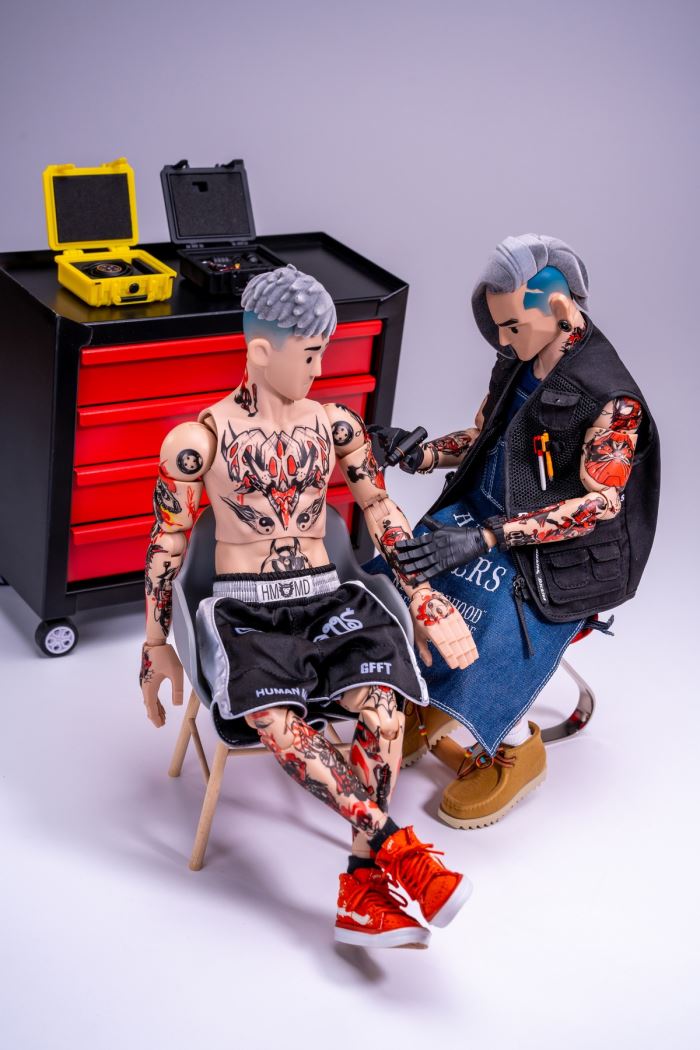 Doll Tattoo Artist 1/6