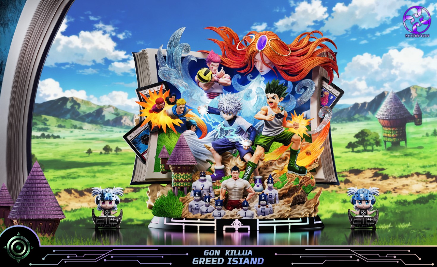 Gon & Killua Greed Island Arc - Hunter x Hunter 