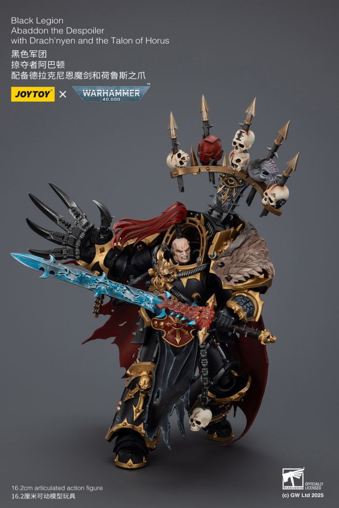 Warhammer 40K - Abaddon the Black Legion Raider 1/18