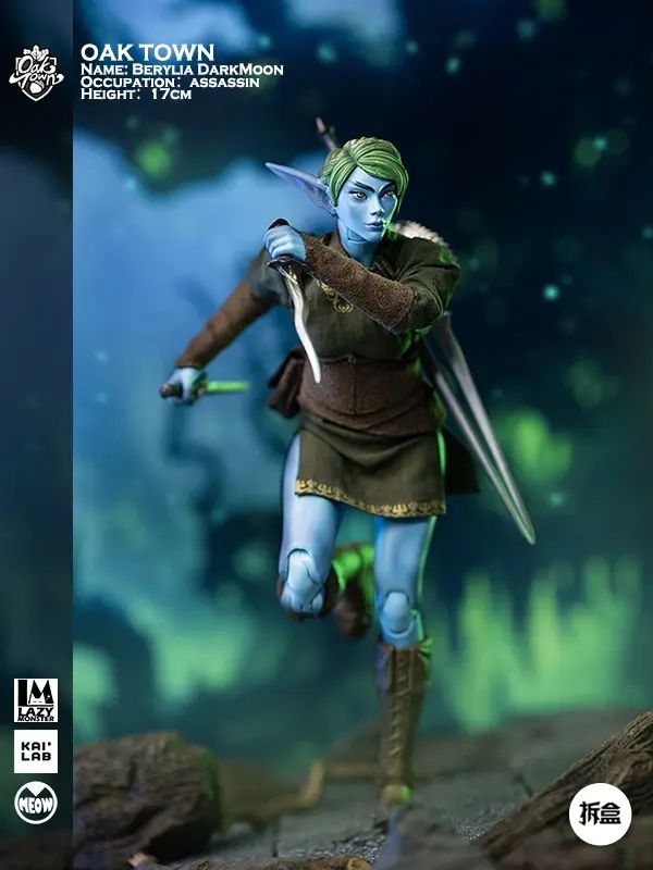 Oak town Berylia Dark Moon Assassin & Sorceress