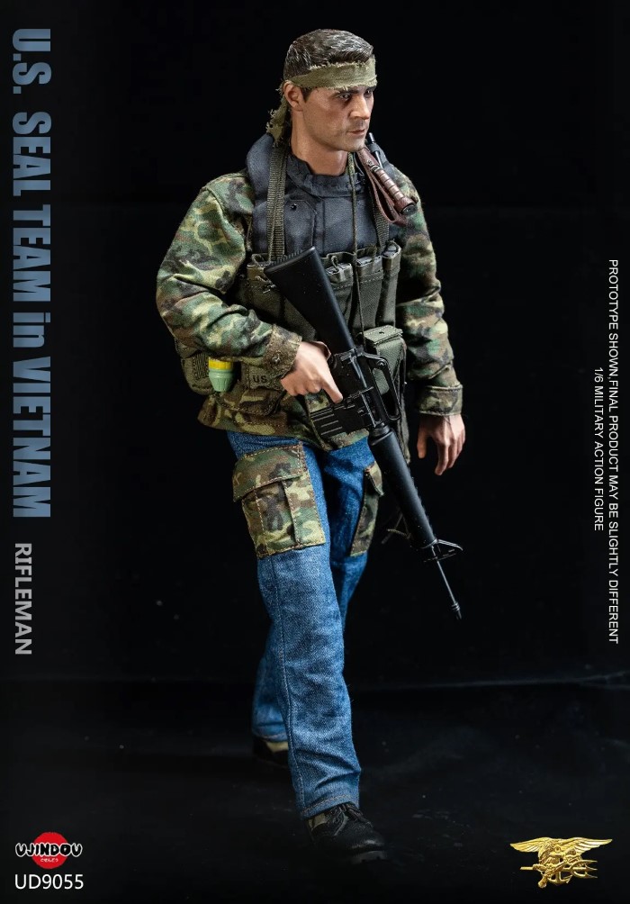 U.S. SEAL TEAM in VIETNAM RIFLEMAN [UD9055] 1/6