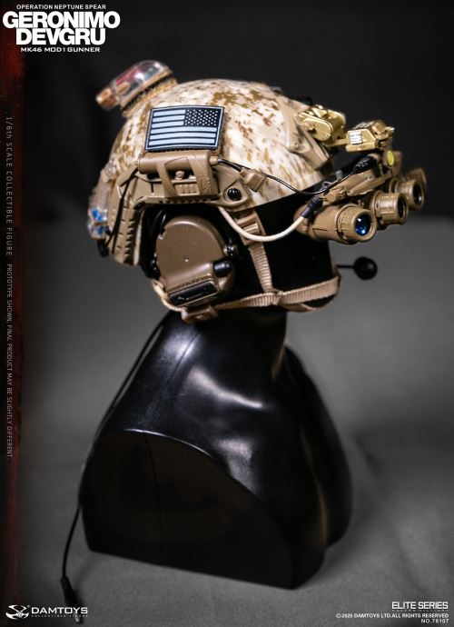 Navy Special Warfare Development Group - Operation Poseidon Spear Geronimo MK46 MOD1 Machine Gunner 1/6