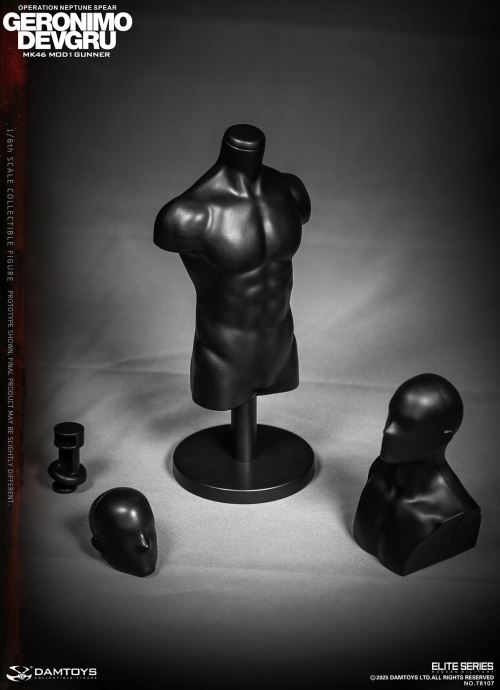 Navy Special Warfare Development Group - Operation Poseidon Spear Geronimo MK46 MOD1 Machine Gunner 1/6