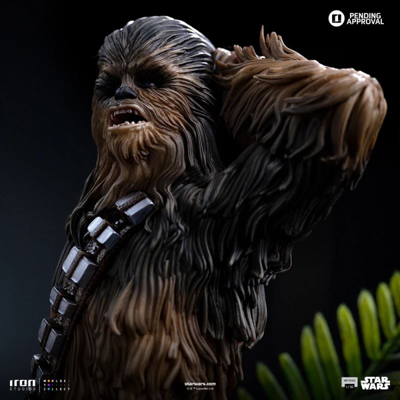 Chewbacca and Tokkat - Star Wars - Art Scale 1/10