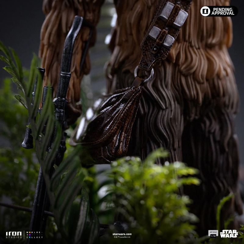 Chewbacca and Tokkat - Star Wars - Art Scale 1/10