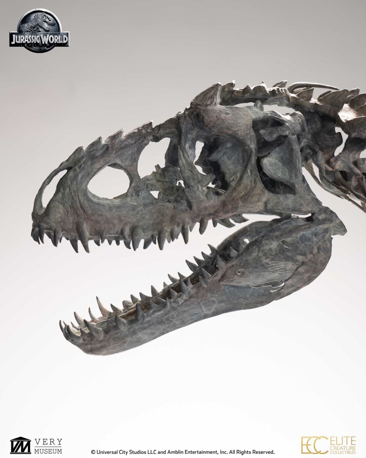 Indominus rex Skeleton Bronze - Jurassic World 1/12
