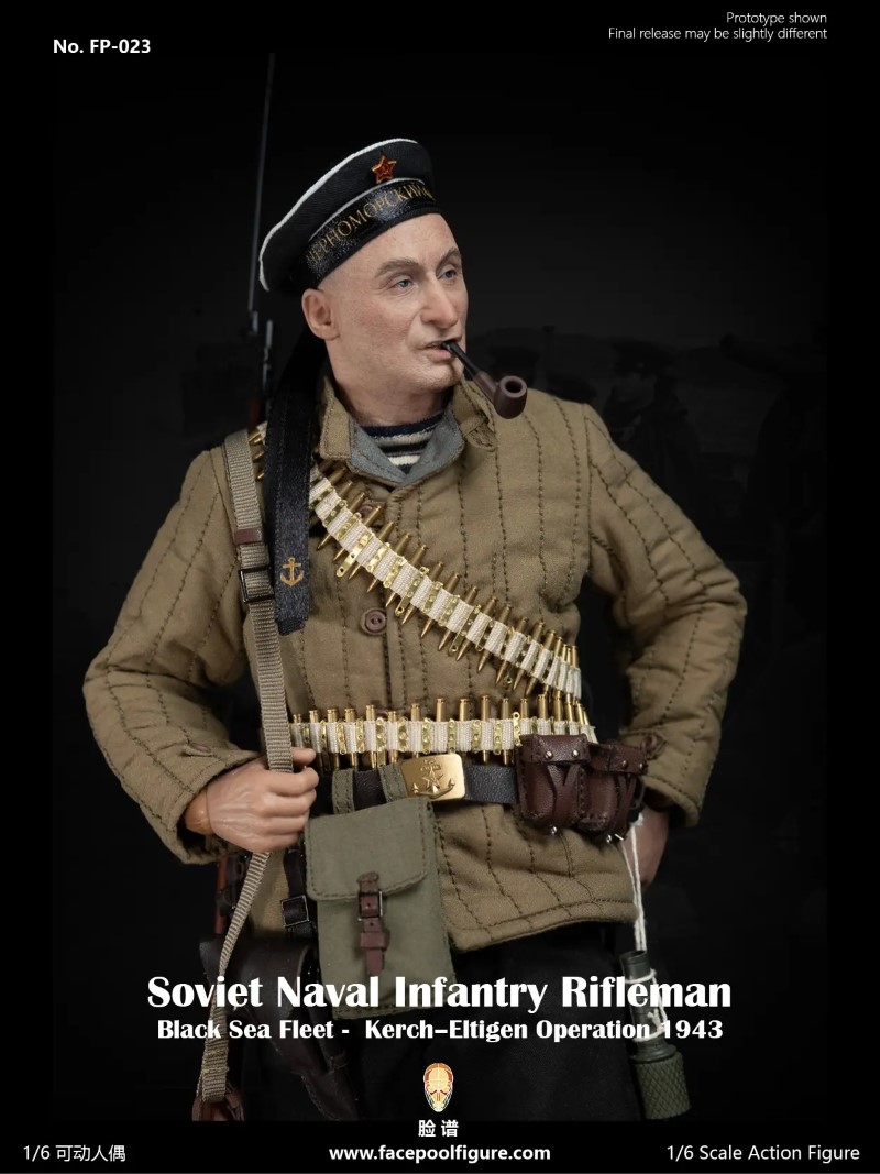 Soviet Naval Infantry Rifleman Black Sea Fleet 1/6