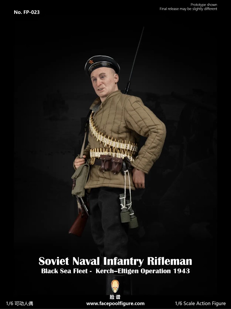 Soviet Naval Infantry Rifleman Black Sea Fleet 1/6