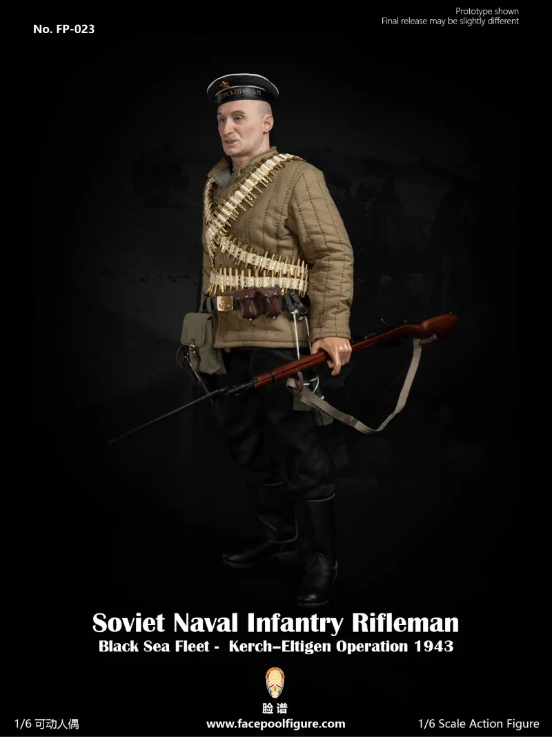 Soviet Naval Infantry Rifleman Black Sea Fleet 1/6
