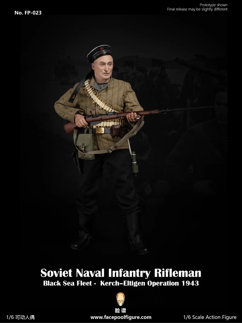 Soviet Naval Infantry Rifleman Black Sea Fleet 1/6