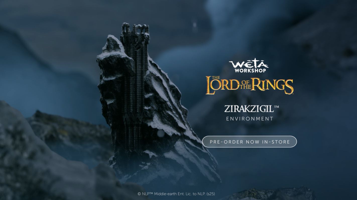 The Lord of the Rings - Zirakzigil (Silvertooth Peak)