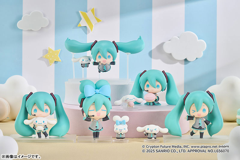 Trading Figure Hatsune Miku x Cinnamoroll