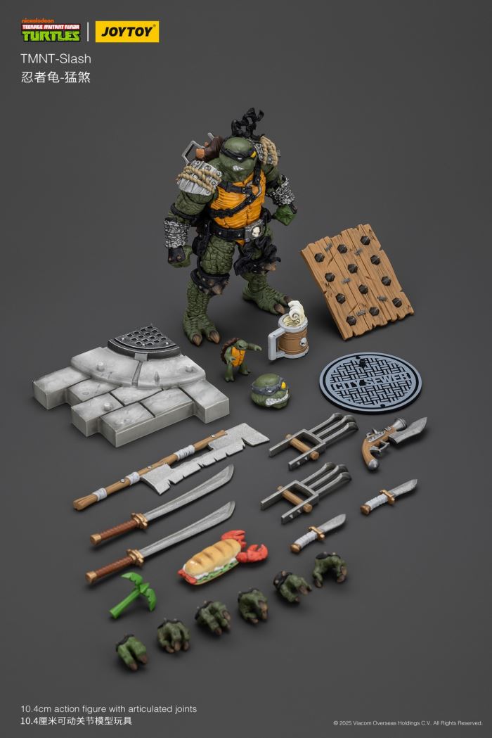 Teenage Mutant Ninja Turtles - Kron / Toka / Mengsha 1/18