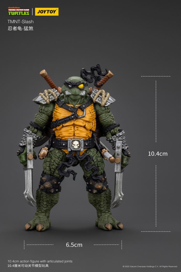 Teenage Mutant Ninja Turtles - Kron / Toka / Mengsha 1/18