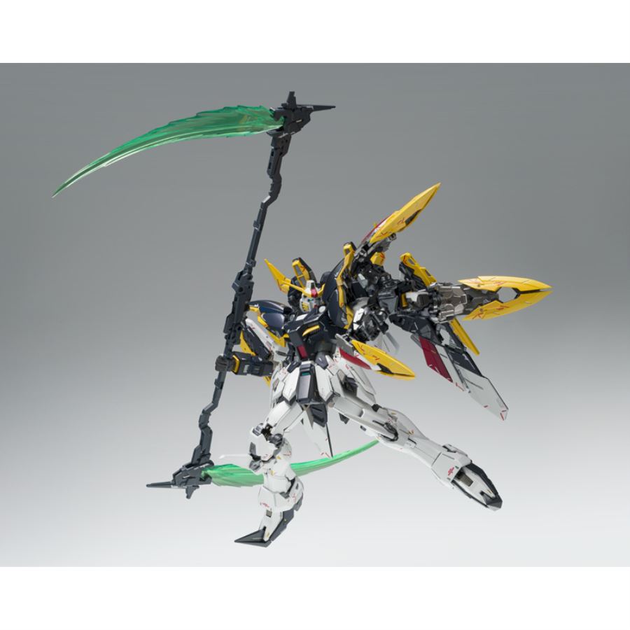 GUNDAM FIX FIGURATION METAL COMPOSITE Gundam Deathscythe (EW version) / Gundam Deathscythe (EW version) with Routette