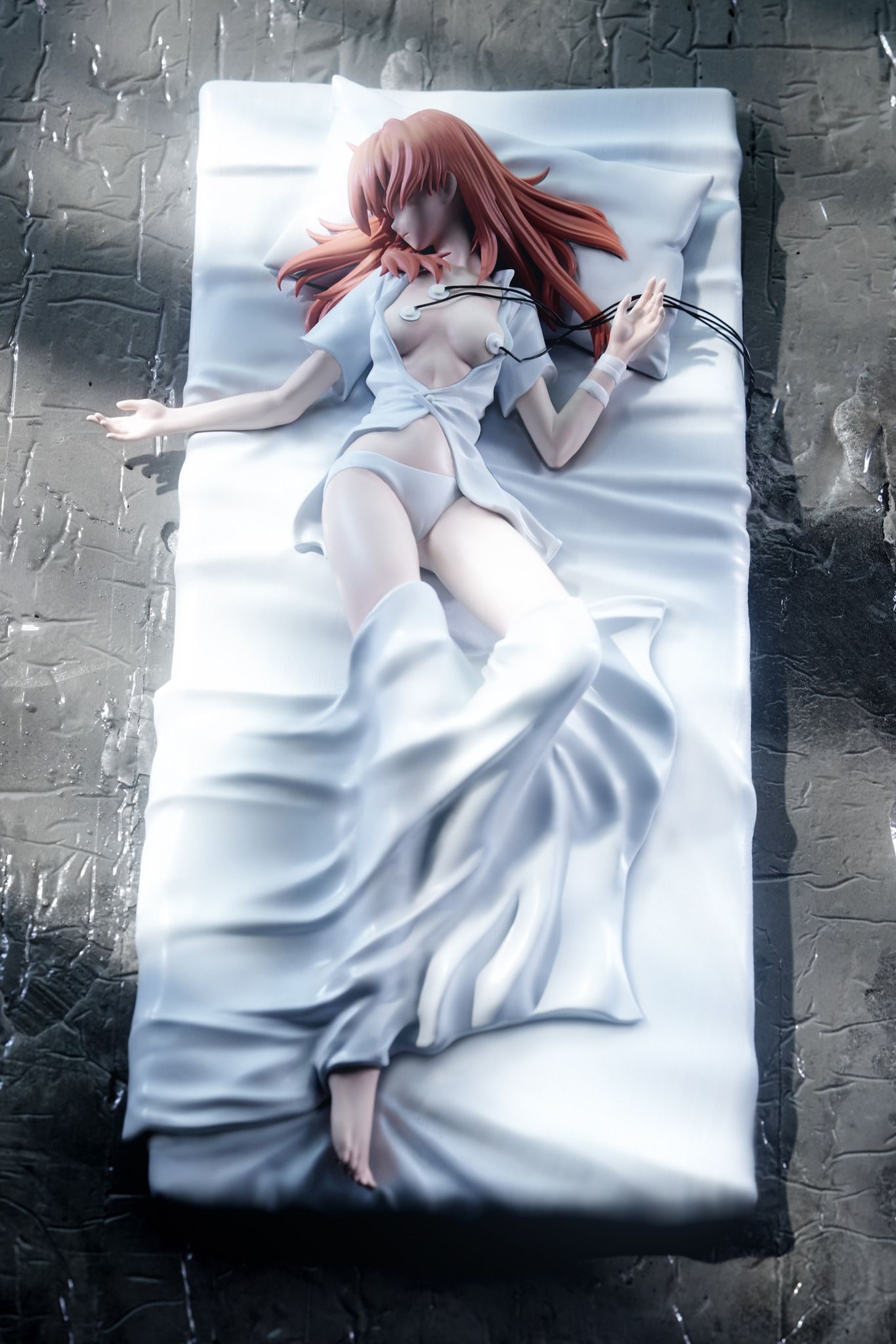 Asuka lying on hospital bed 1/6