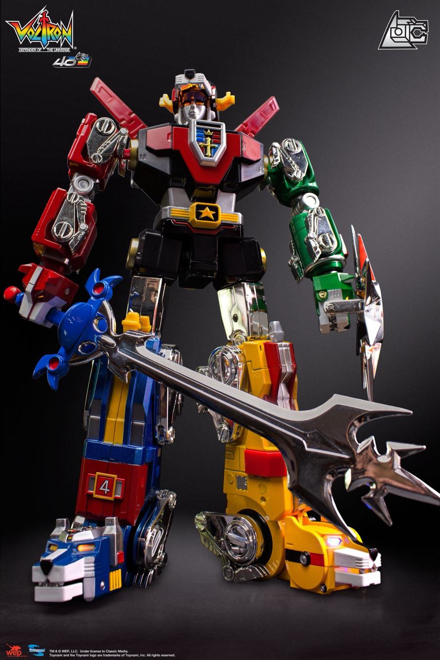 Voltron 40th Anniversary Gift Set