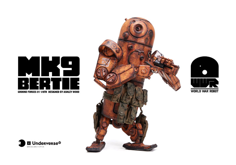 WORLD WAR ROBOT DESERT ALPHA BERTIE MK9 1/6