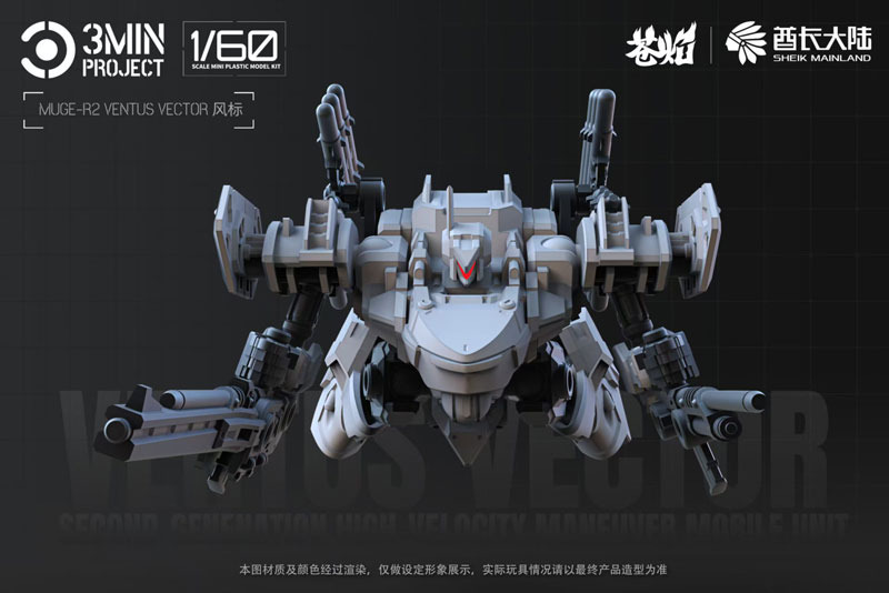 3 min project Series MUGE-R2 VENTUS VECTOR 1/60