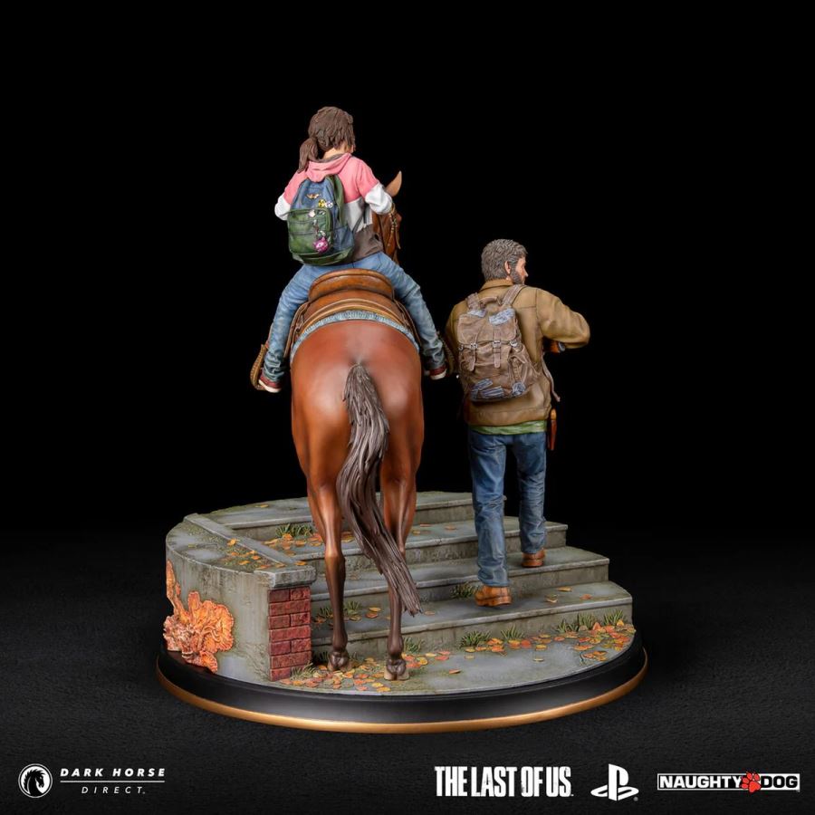 The Last of Us: Joel & Ellie on Horseback Premium Statue