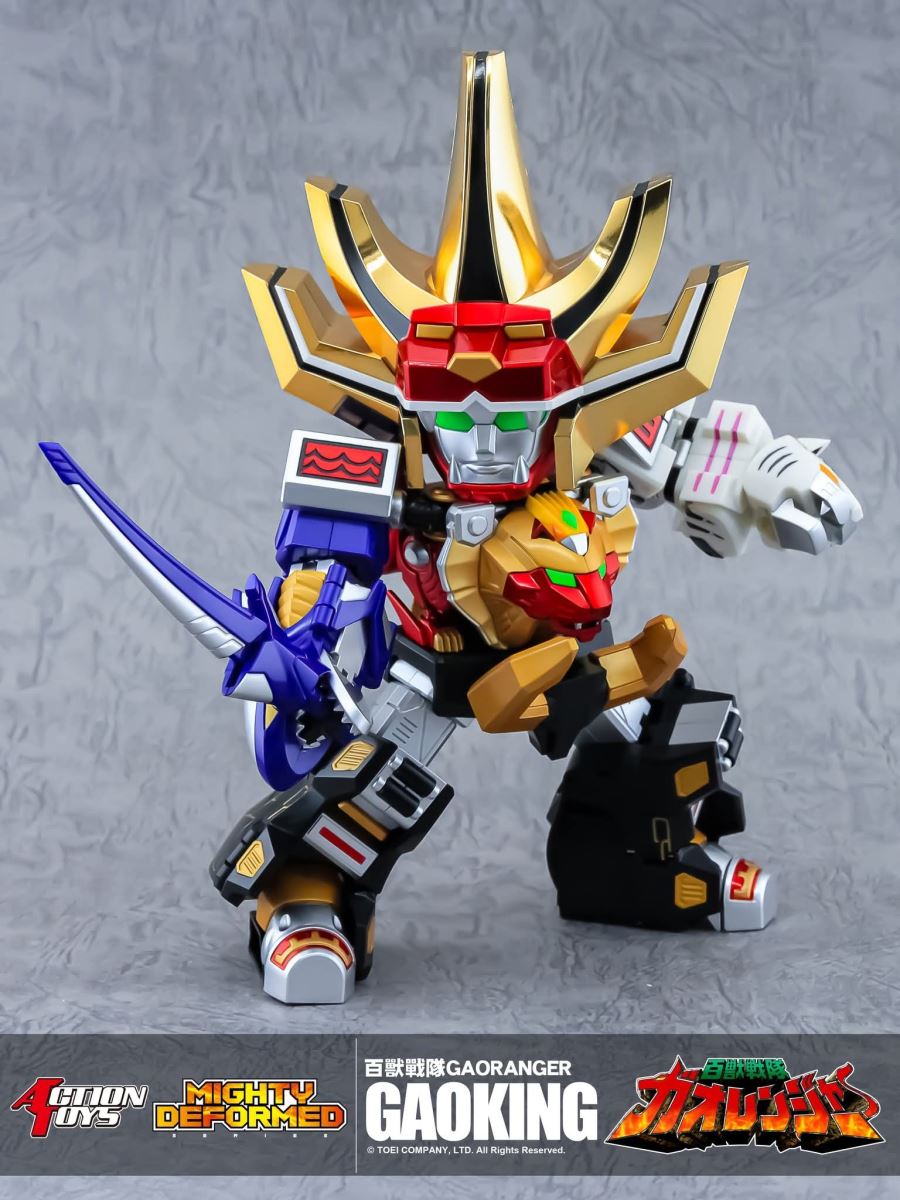 MIGHTY DEFORMED GaoKing Hyakujuu Sentai Gaoranger