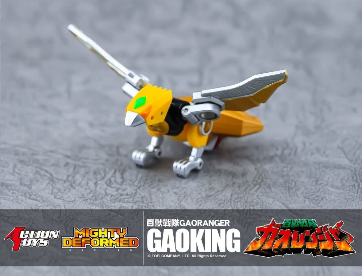 MIGHTY DEFORMED GaoKing Hyakujuu Sentai Gaoranger